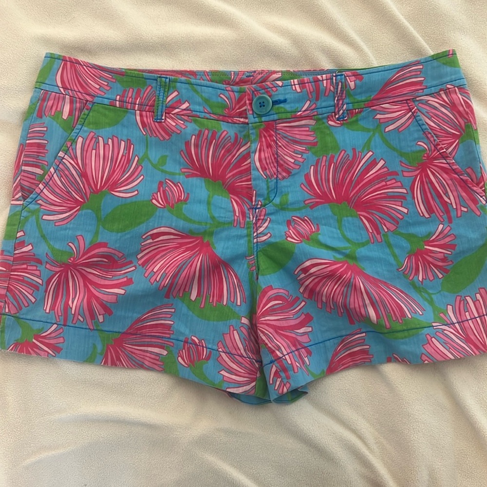 Lilly Pulitzer Tradewinds Kissue Shorts Size 14